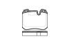 REMSA 037800 Brake Pad Set, disc brake