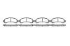 REMSA 098910 Brake Pad Set, disc brake