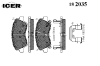 ICER 182035 Brake Pad Set, disc brake
