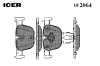 ICER 182064 Brake Pad Set, disc brake