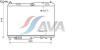 AVA QUALITY COOLING FD2441 Radiator, engine cooling