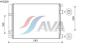 AVA QUALITY COOLING HY5268 Condenser, air conditioning