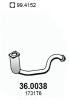ASSO 36.0038 (360038) Catalytic Converter