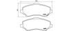 BREMBO P11022 Brake Pad Set, disc brake