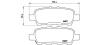 BREMBO P56068 Brake Pad Set, disc brake