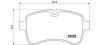 BREMBO PA6027 Brake Pad Set, disc brake