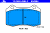 ATE 13.0460-4964.2 (13046049642) Brake Pad Set, disc brake
