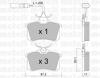 METELLI 2201003 Brake Pad Set, disc brake