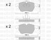 METELLI 2201180 Brake Pad Set, disc brake