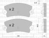 METELLI 2201471 Brake Pad Set, disc brake