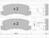 METELLI 2201612 Brake Pad Set, disc brake