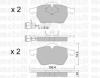 METELLI 2201810 Brake Pad Set, disc brake