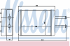 NISSENS 77506 Heat Exchanger, interior heating