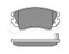 MEYLE 0252441219/W (0252441219W) Brake Pad Set, disc brake