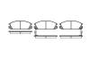 ROADHOUSE 222802 Brake Pad Set, disc brake
