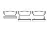 REMSA 022702 Brake Pad Set, disc brake