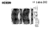 ICER 151404-202 (151404202) Brake Pad Set, disc brake