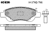 ICER 181702701 Brake Pad Set, disc brake