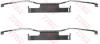 TRW PFK84 Accessory Kit, disc brake pads