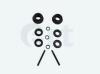ERT 200243 Repair Kit, brake master cylinder