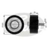 GATES T36032 Deflection/Guide Pulley, v-ribbed belt