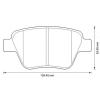 BENDIX 573312B Brake Pad Set, disc brake