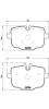 BREMBO P06061 Brake Pad Set, disc brake