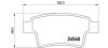 BREMBO P61085 Brake Pad Set, disc brake