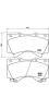 BREMBO P83107 Brake Pad Set, disc brake