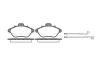 ROADHOUSE 231004 Brake Pad Set, disc brake
