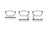 REMSA 0151.22 (015122) Brake Pad Set, disc brake