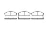 REMSA 082112 Brake Pad Set, disc brake
