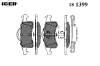 ICER 181399 Brake Pad Set, disc brake