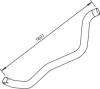 DINEX 53107 Exhaust Pipe