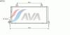 AVA QUALITY COOLING MT5221 Condenser, air conditioning