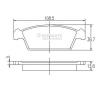 NIPPARTS J3608015 Brake Pad Set, disc brake