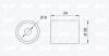 IPD 15-0046 (150046) Deflection/Guide Pulley, timing belt