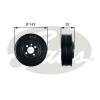 GATES TVD1093 Belt Pulley, crankshaft