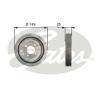 GATES TVD1102 Belt Pulley, crankshaft