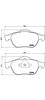 BREMBO P68032 Brake Pad Set, disc brake