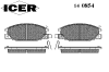 ICER 140854 Brake Pad Set, disc brake