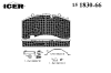 ICER 151830-066 (151830066) Brake Pad Set, disc brake