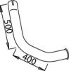 DINEX 51623 Exhaust Pipe