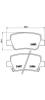 BREMBO P83112 Brake Pad Set, disc brake