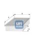 UFI 5308900 Filter, interior air