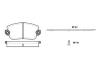 ROADHOUSE 202402 Brake Pad Set, disc brake