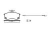 ROADHOUSE 222102 Brake Pad Set, disc brake