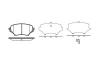 ROADHOUSE 2118901 Brake Pad Set, disc brake