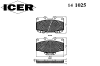 ICER 141025 Brake Pad Set, disc brake