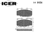 ICER 141026 Brake Pad Set, disc brake
